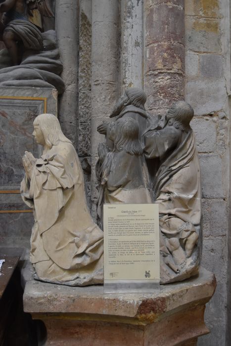 groupe sculpté : Apôtres (élément du jubé)