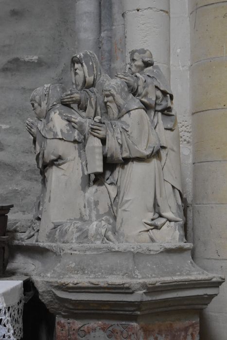 groupe sculpté : Apôtres (élément du jubé)