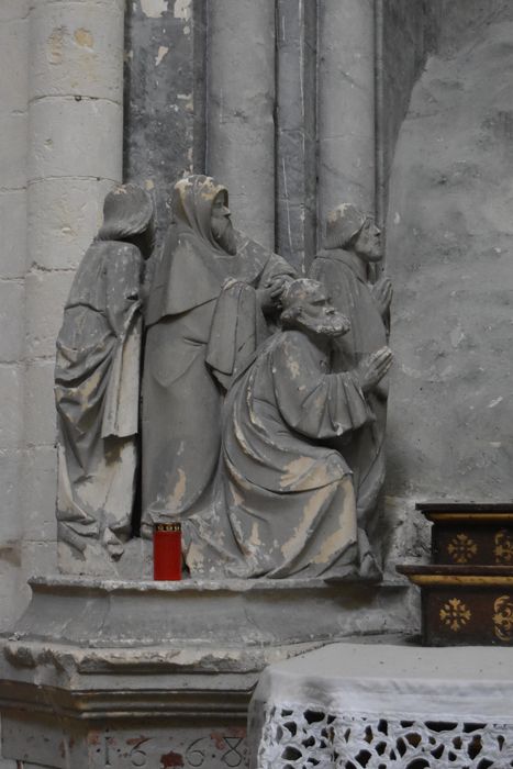groupe sculpté : Apôtres (élément du jubé)