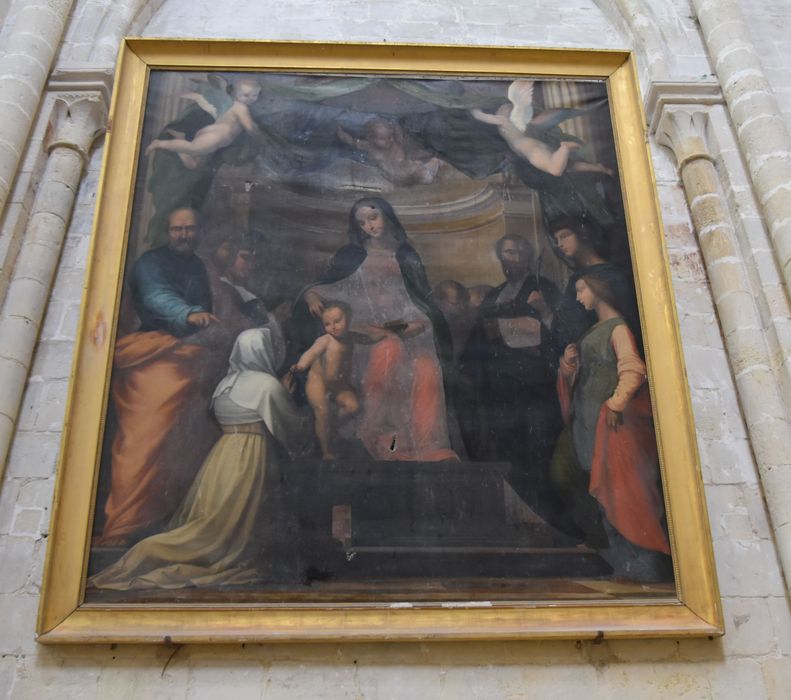 tableau : Vierge à l’Enfant