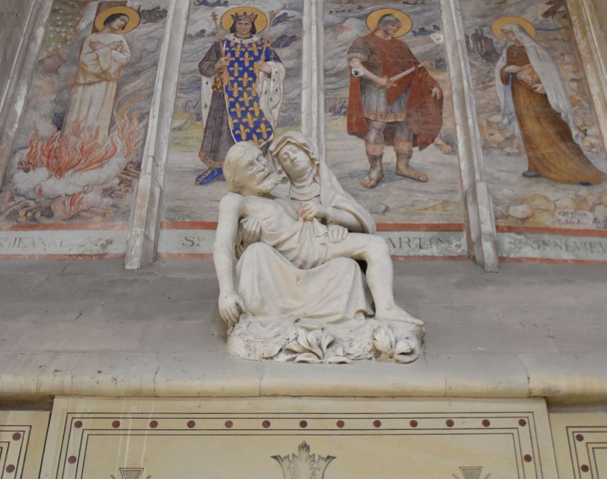 groupe sculpté : Vierge de pitié