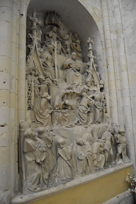 haut-relief (élément du jubé)