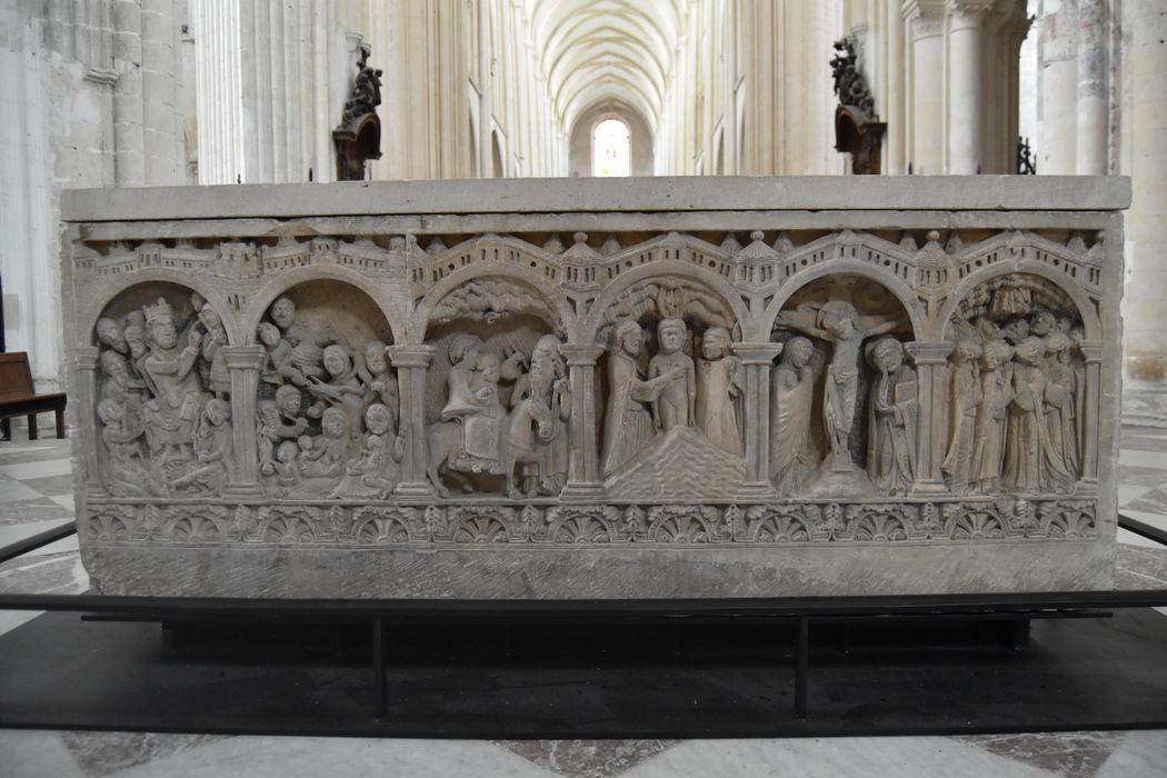 bas-reliefs : Scènes de la vie du Christ