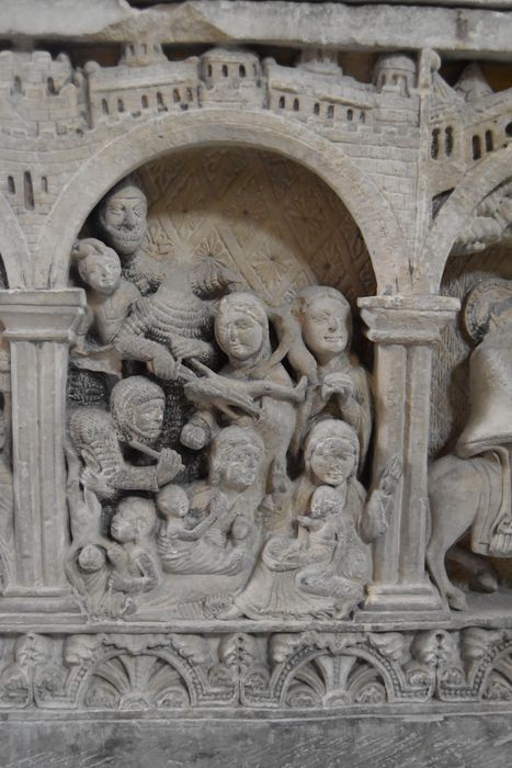 bas-reliefs : Scènes de la vie du Christ, détail : Massacre des innocents