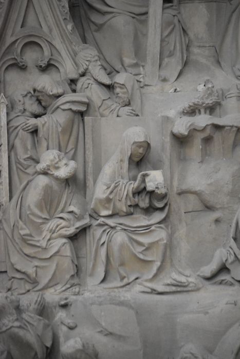 haut-relief (élément du jubé), détail