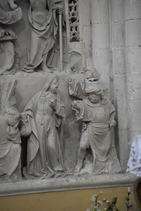 haut-relief (élément du jubé), détail