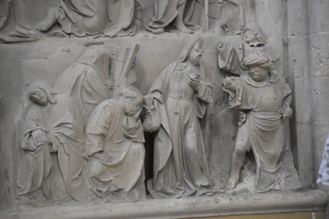 haut-relief (élément du jubé), détail