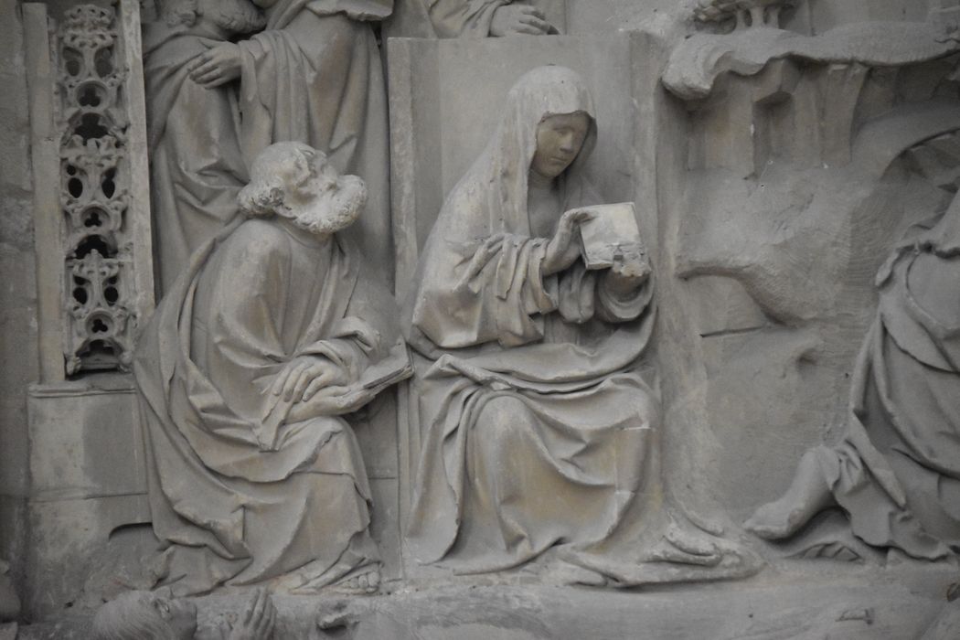 haut-relief (élément du jubé), détail