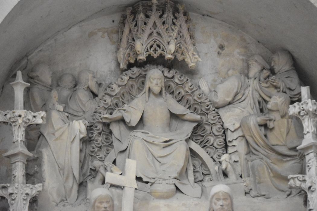 haut-relief (élément du jubé), détail