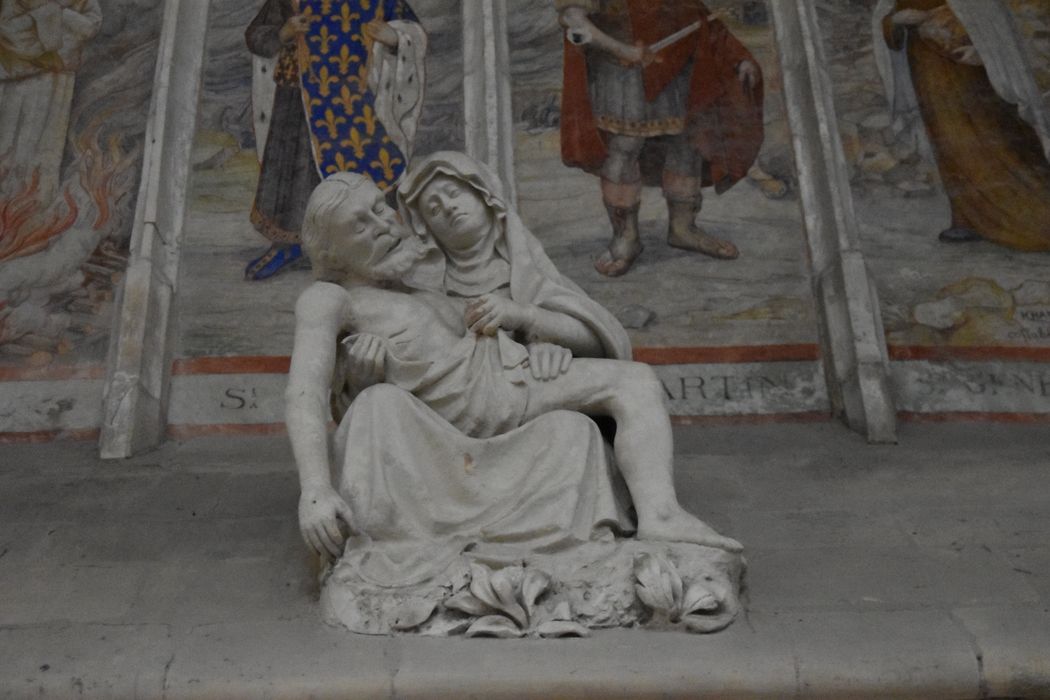 groupe sculpté : Vierge de pitié