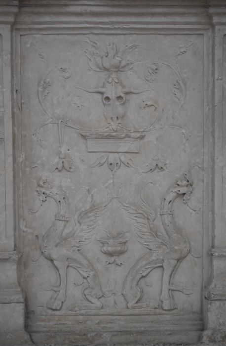 clôture de la chapelle Saint-Martin, détail