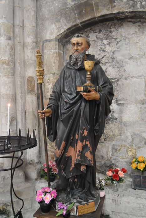 statue : Saint Benoît