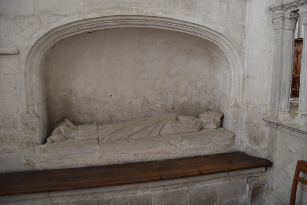 tombeau de Richard d’Argences, abbé de Fécamp