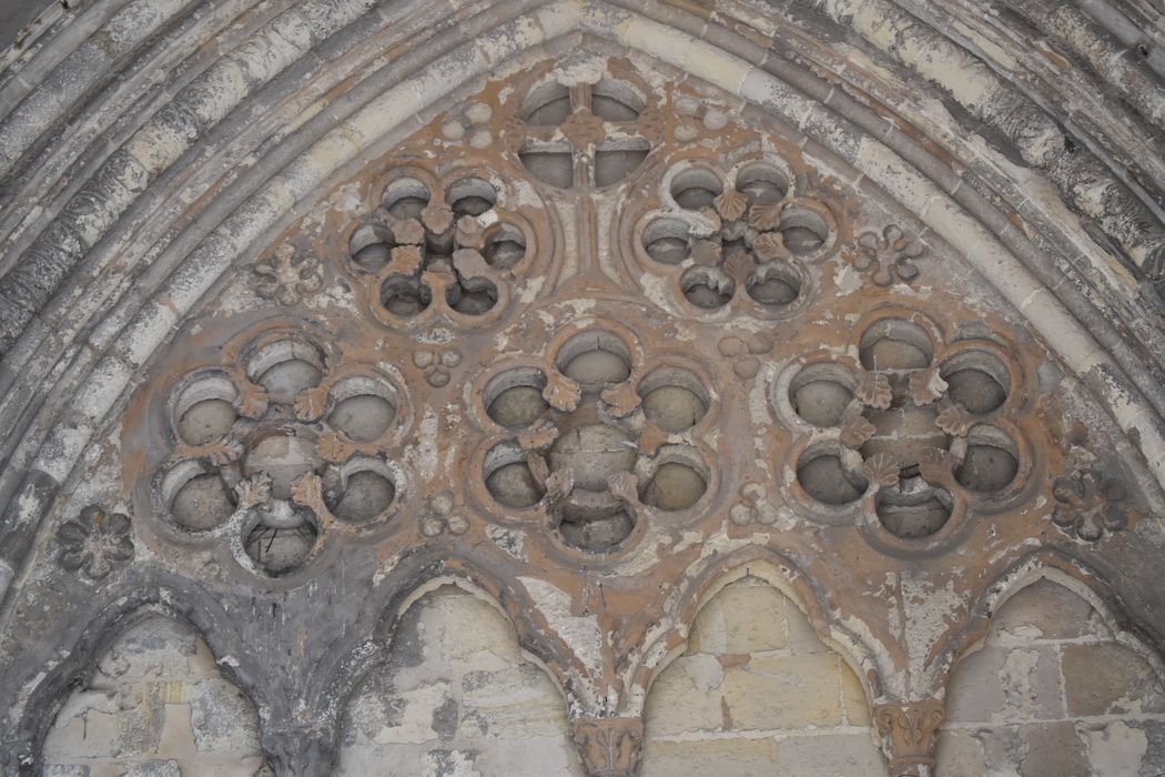portail d’accès sud, détail du tympan