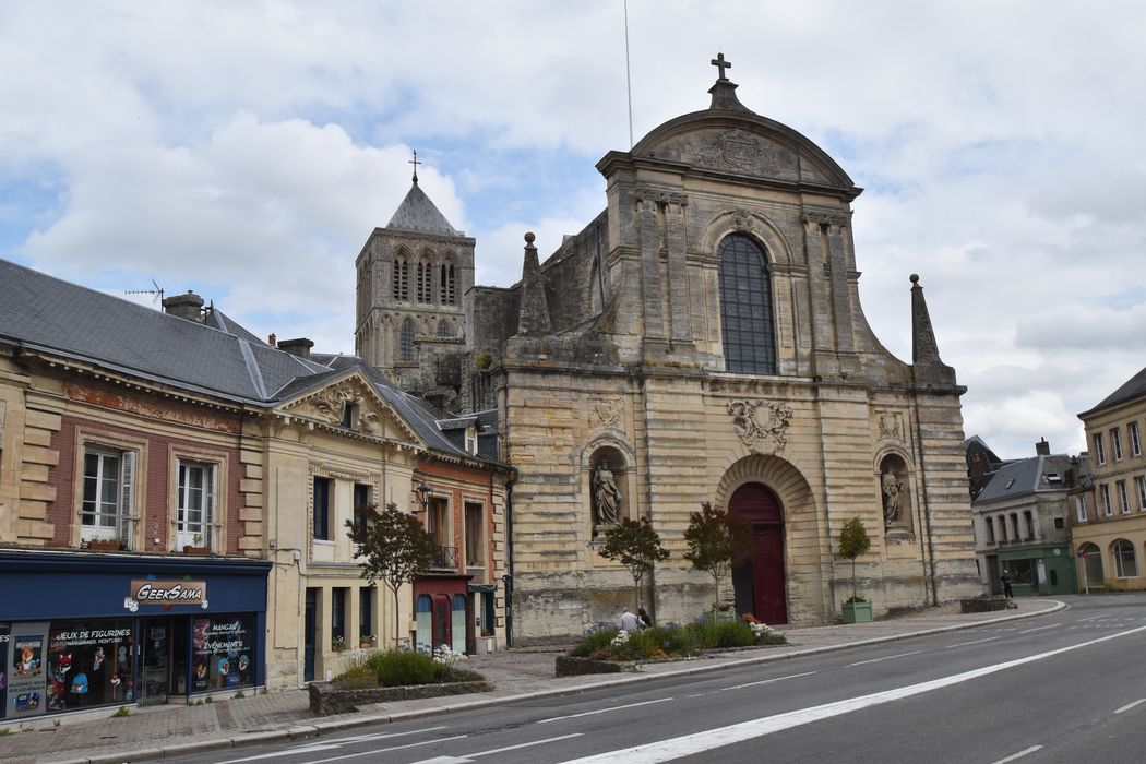 église abbatiale, façade ouest