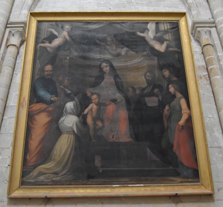 tableau : Vierge à l’Enfant