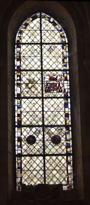verrière sud de la chapelle des fonts baptismaux (baie 32)