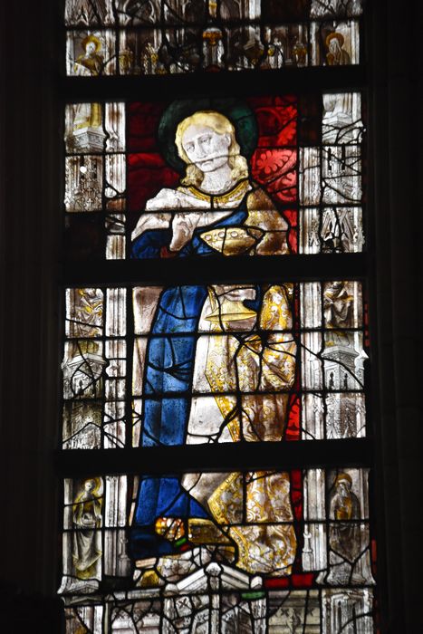 verrière de la chapelle Saint-Joseph, détail
