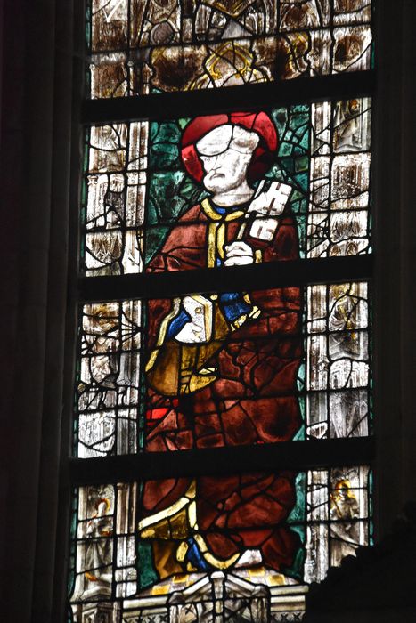 verrière de la chapelle Saint-Joseph, détail