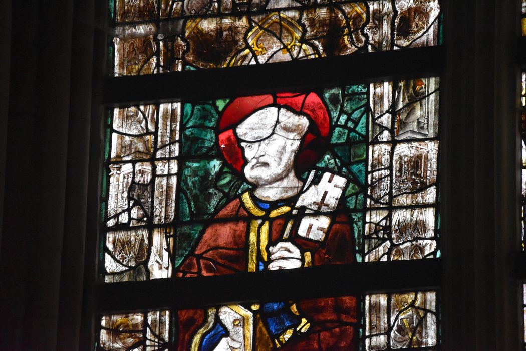 verrière de la chapelle Saint-Joseph, détail