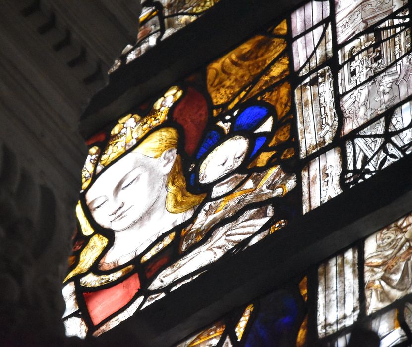 verrière de la chapelle Saint-Joseph, détail
