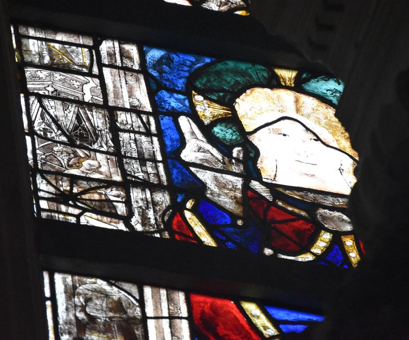 verrière de la chapelle Saint-Joseph, détail