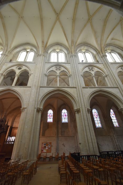 nef, élévation sud