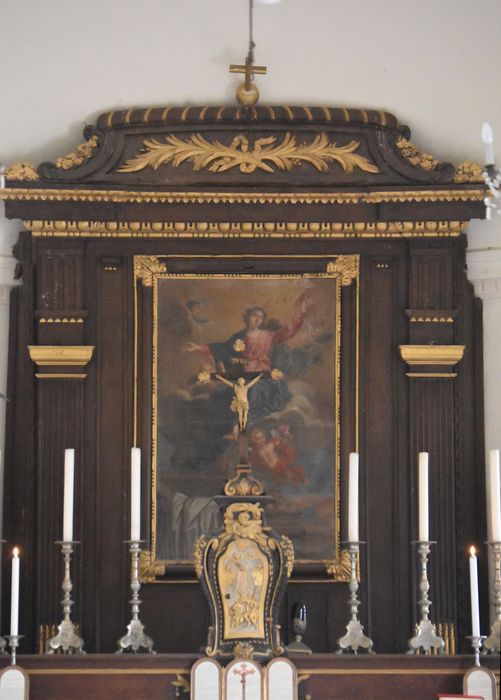 retable du maître-autel, tableau : Assomption de la Vierge
