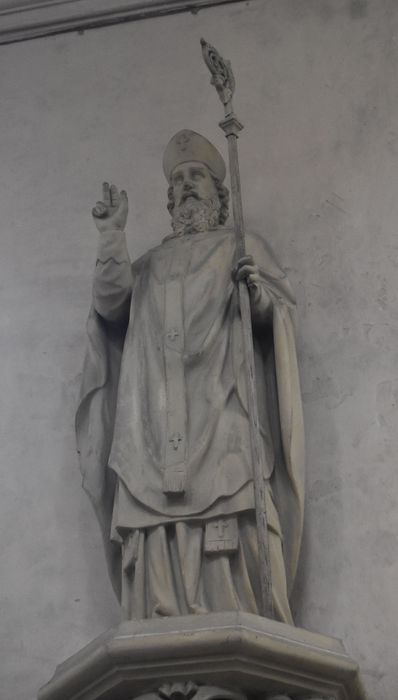 Statue et son socle : Saint Denis de Paris