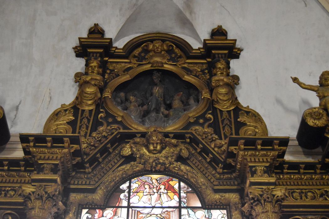 maître-autel, retable, détail