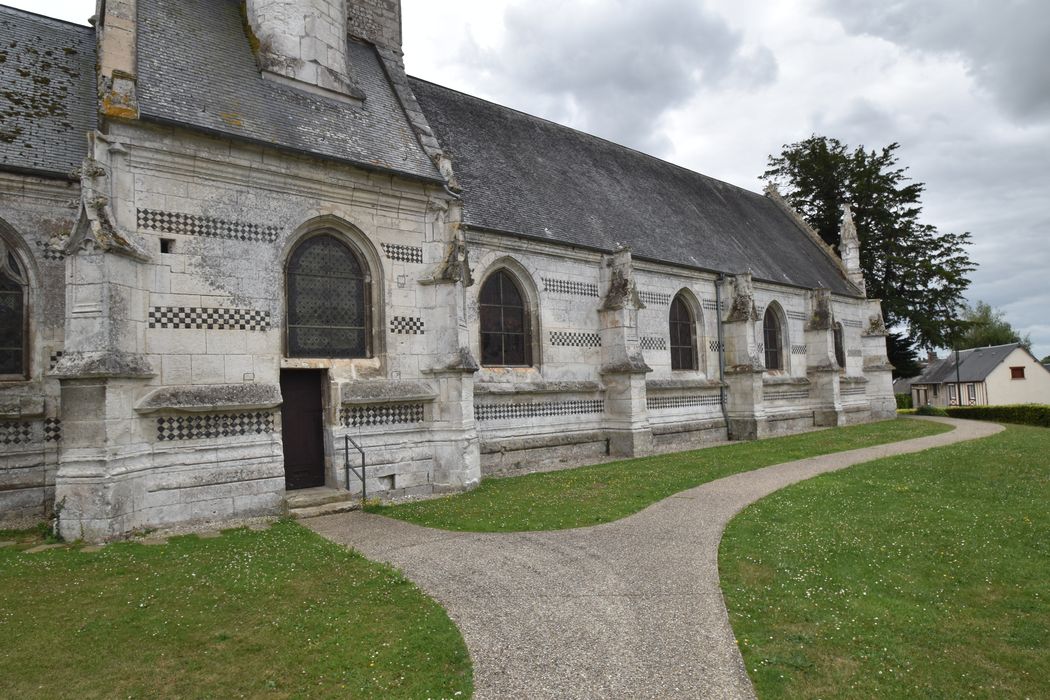 façade latérale nord-ouest