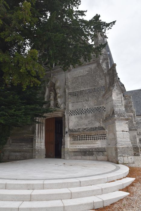 façade sud-ouest, vue partielle