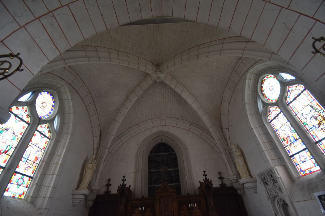 voûte de la chapelle axiale