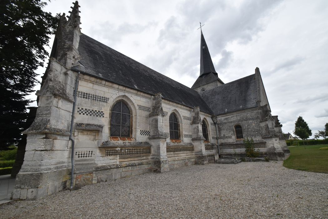 façade latérale nord