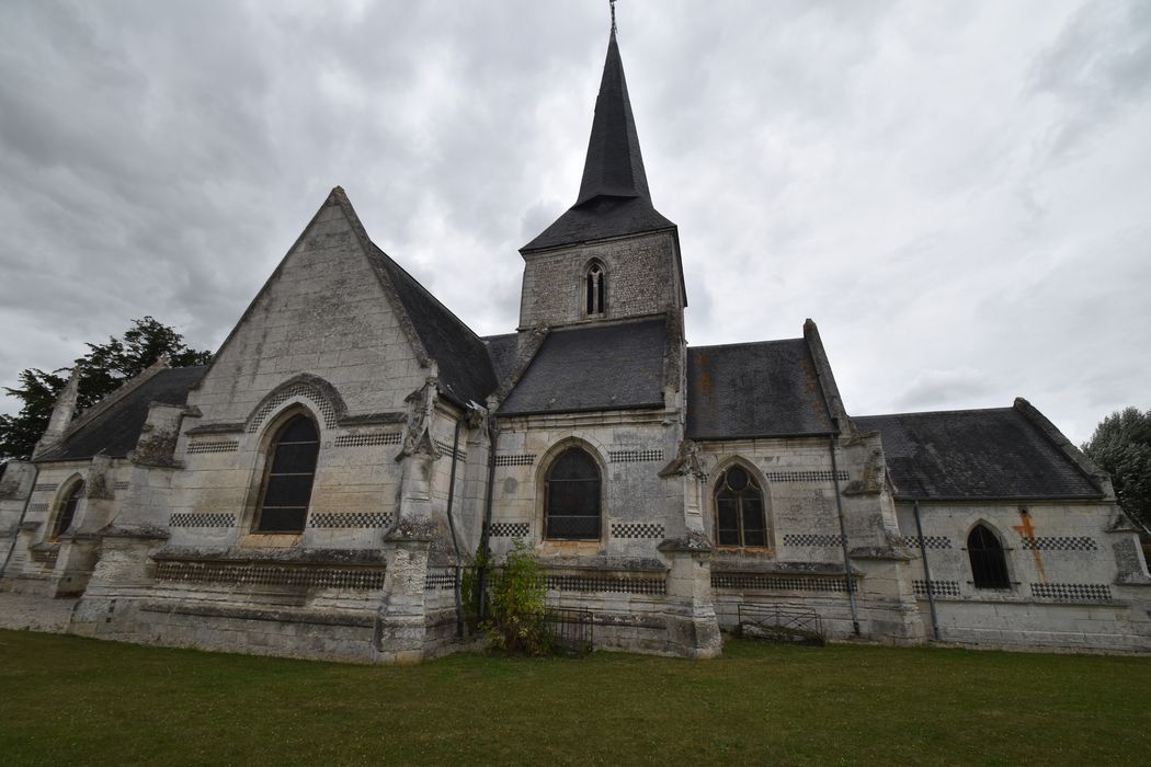 façade latérale nord