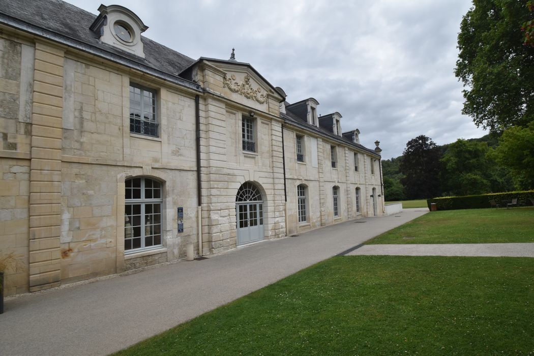 aile ouest, façade ouest