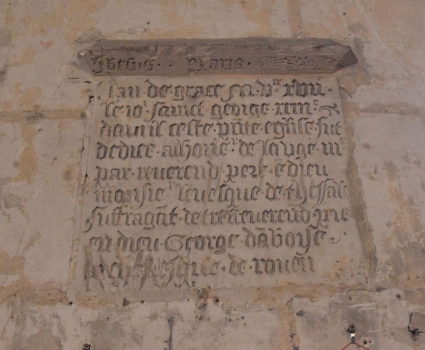 plaque funéraire