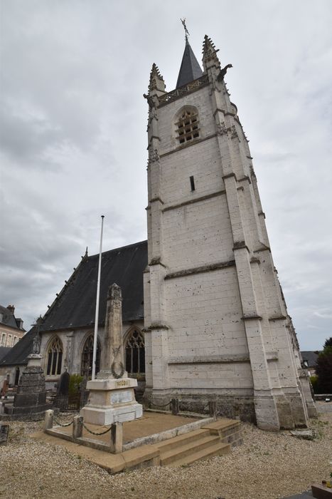clocher, élévation nord
