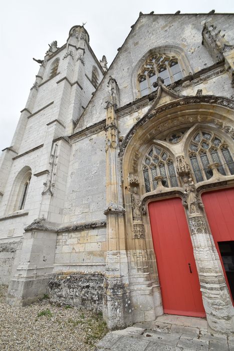 façade ouest, vue partielle