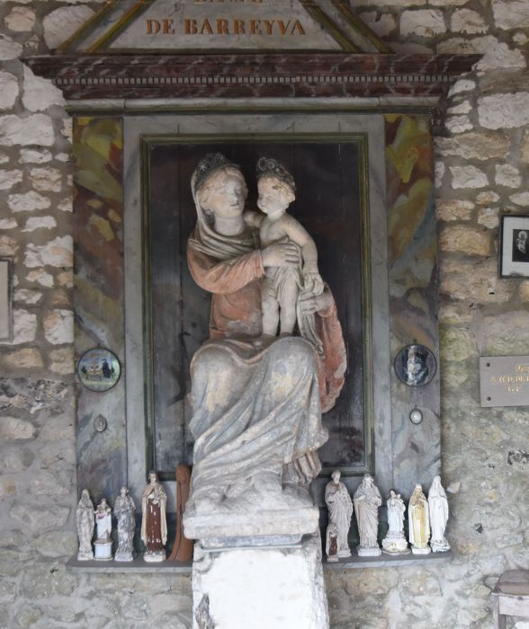 statue : Vierge à l’Enfant de la chapelle Bleue