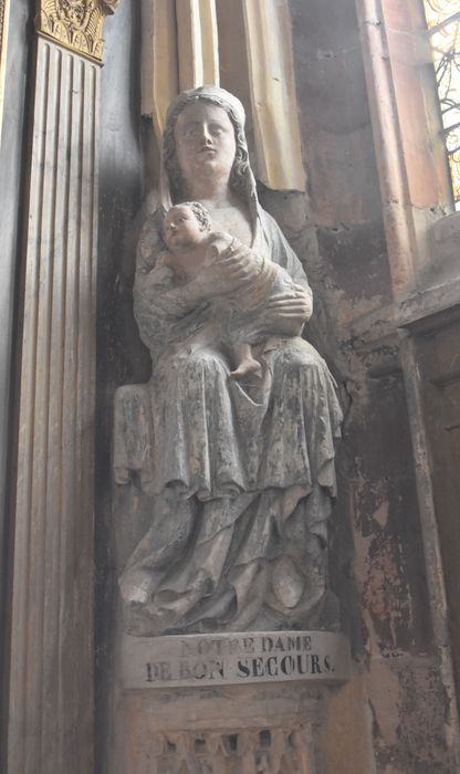 statue : Vierge à l’Enfant dite Notre-Dame de Bonsecours