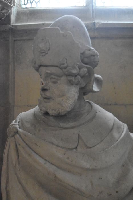 groupe sculpté : Mise au tombeau (la), détail