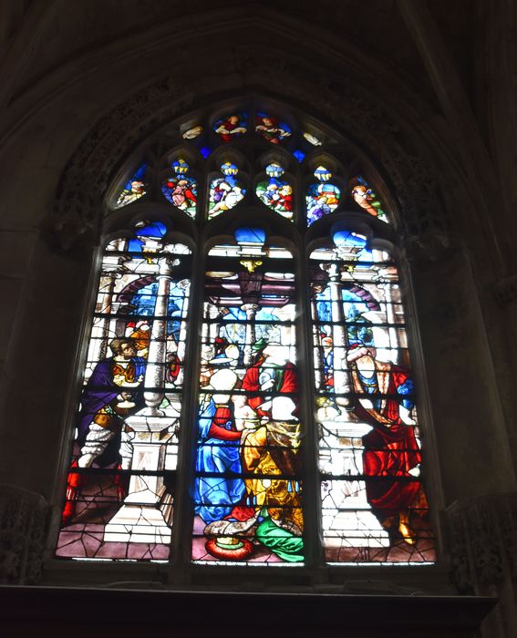 verrière : Adoration des Mages