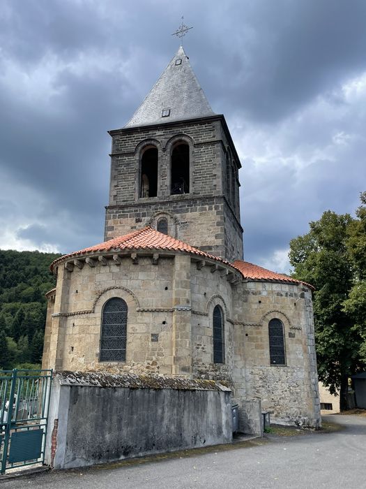 chevet, clocher