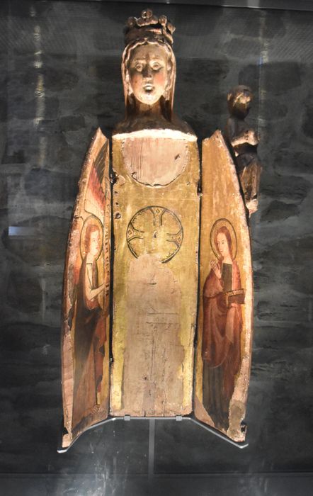 statue-reliquaire : Vierge à l'Enfant