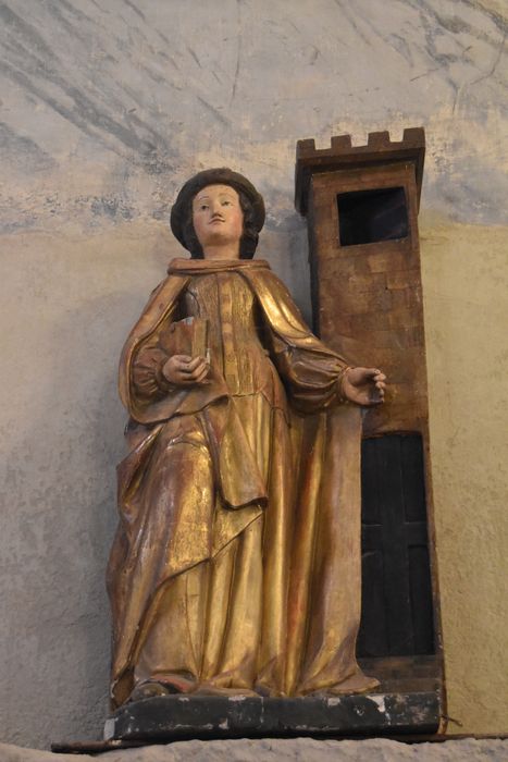 statue : Sainte Barbe
