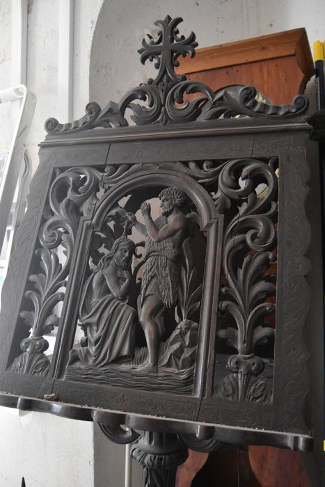 lutrin, détail