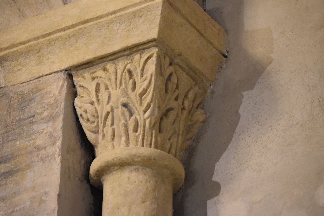 choeur, détail d’un chapiteau