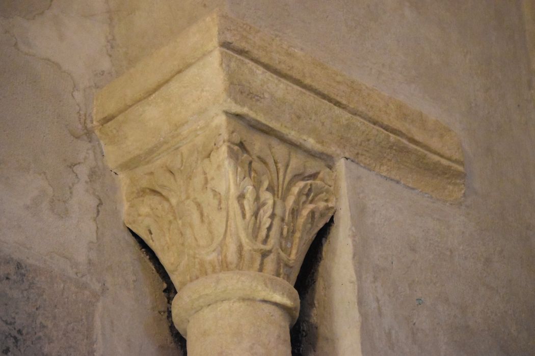 choeur, détail d’un chapiteau
