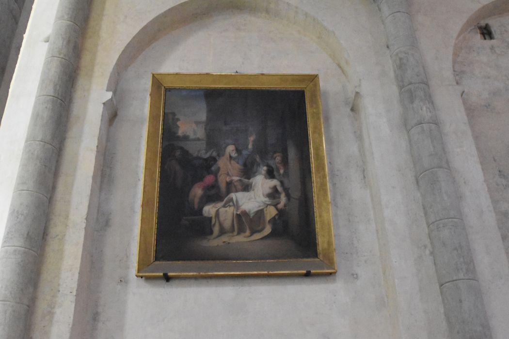tableau : Saint Pierre guérissant un paralytique